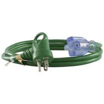 Cable de extensión Conntek 24162-072 de 1.8 m con enchufe en anillo verde
