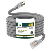 Cable de extensión EP 15 m iluminado para exteriores 12/3 SJTW 15A 125V