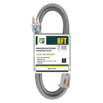 Cable de Extensión EP 2.4 m (8 pies) 12/3 SJTW de Alta Resistencia con Luz LED