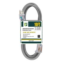 Cable de extensión EP 3 metros para exterior con luz, 12/3 SJTW 15A 125V