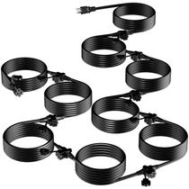 Cable de extensión para exterior K KASONIC 23 m con 9 tomas resistentes a la intemperie