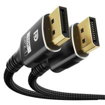 Cable DisplayPort Anehmeta DP 2.1 de 3m 16K@60Hz HDR10 trenzado Cable DisplayPort Anehmeta DP 2.1 de 3m 16K@60Hz HDR10 trenzado