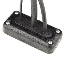 Cable Gland SEAVIEW Multi com tampa revestida de preto em aço inoxidável