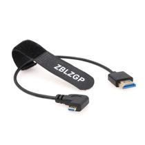 Cable HDMI 2.1 ZBLZGP 8K Ángulo Recto Micro HDMI a HDMI 2.1