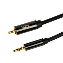 Cable HiBy 3,5 mm para RCA coaxial de áudio digital 1 m Cable HiBy 3,5 mm para RCA coaxial de áudio digital 1 m