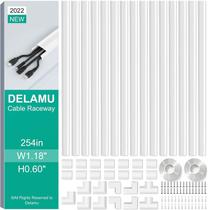 Cable Hider Delamu Cord Hider Cable Cobre 6 m para TV montada na parede Cable Hider Delamu Cord Hider Cable Cobre 6 m para TV montada na parede