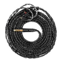 Cable IEM Keephifi ST16 Max 1,5 m 2 pines 4,4 mm Negro Cable IEM Keephifi ST16 Max 1,5 m 2 pines 4,4 mm Negro