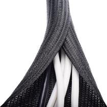 Cable Sleeve ZHiYo 2m Cord Wrap Wire Protector para animais de estimação preto Cable Sleeve ZHiYo 2m Cord Wrap Wire Protector para animais de estimação preto