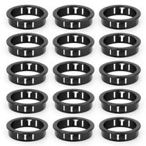 Cable Snap Bushing Grommet QCDENG, redondo de 1-3/4 polegadas, preto, 15 unidades Cable Snap Bushing Grommet QCDENG, redondo de 1-3/4 polegadas, preto, 15 unidades