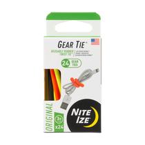Cable Tie Nite Ize Gear Tie 7,6 cm, reutilizável, pacote com 24 Cable Tie Nite Ize Gear Tie 7,6 cm, reutilizável, pacote com 24