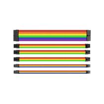 Cable TT MOD Sleeved CABLE/RAINBOW/300MM/COMBO PACK AC-049-CN1NAN-A1* - Thermaltake