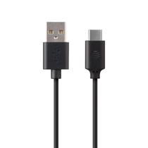 Cable USB AT&T CS01-BLK de USB a USB-C de 1m para carga y sincronización Cable USB AT&T CS01-BLK de USB a USB-C de 1m para carga y sincronización