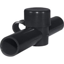 CableCap Blue Sea Systems 4002 de entrada dupla preta CableCap Blue Sea Systems 4002 de entrada dupla preta