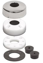 CableClam Blue Sea Systems 1002100 com boné de aço inoxidável