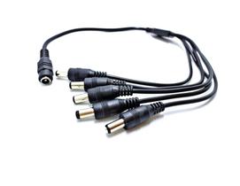 Cabo 1 jack j4 x 5 plug p4 p/ cftv 40cm - emb 05 cabos