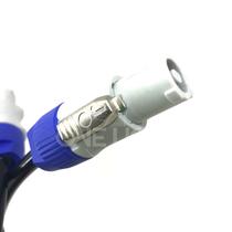 Cabo 1 metro powercon branco / branco