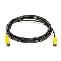 Cabo 1 RCA Macho Para 1 RCA Macho Plastico - 1,2 Metro