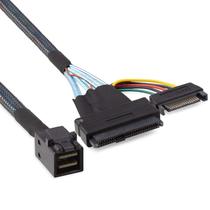 Cabo 10Gtek Mini SAS SFF-8643 para U.2 SFF-8639 PCIe 4.0 X4 Cabo 10Gtek Mini SAS SFF-8643 para U.2 SFF-8639 PCIe 4.0 X4