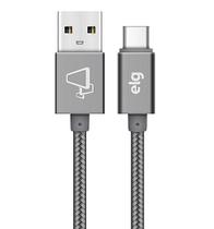 Cabo 1,5M Tipo C ELG TC10BY compatível Moto G7 Plus Orig