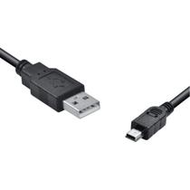 Cabo 2.0 usb a macho x mini usb macho 2 metros uam5p-2