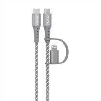 Cabo 2 em 1 USB-C para Lightning 1,5m LC21GR Geonav