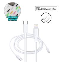 Cabo 2 Metros Carregador Compativel Para iPhone X 11 12 13 14 Mini Pro Max Plus Turbo Reforçado