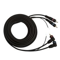 Cabo 2 RCA Macho + Terra x 2 RCA 90 Macho + Terra 1,5m - Storm