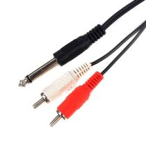 Cabo 2 Rca X P10 Mono Niquel 1,8m F108 Cabo 2 Rca X P10 Mono Niquel 1,8m F108