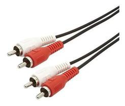Cabo 2rca x 2rca 1,50m niquel injetado mx