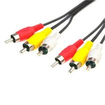 Cabo 3 Rca X 3 Rca Standard Fechado Cabo 3 Rca X 3 Rca Standard Fechado