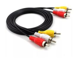 Cabo 3rca + 3rca Gold C/ Coaxial 5m Tebera