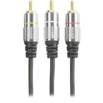 Cabo 3RCA X 3RCA 10m Metal Storm
