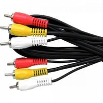 Cabo 3rca X 3rca Com 1 Coaxial 1,8m Storm - Pct - 10