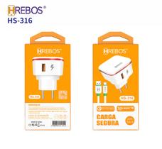 Cabo 6.0 super turbo type C HREBOS para smartphones com sistema operacional Android Cabo 6.0 super turbo type C HREBOS para smartphones com sistema operacional Android