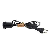 Cabo Abajur 1,2m Com Interruptor Liga/Desliga Bivolt Preto Cabo Abajur 1,2m Com Interruptor Liga/Desliga Bivolt Preto