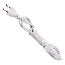 Cabo Abajur Branco Com Interruptor 120+8 Lucchi