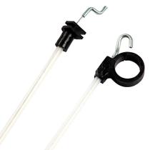 Cabo Acionamento Fechadura Pta Tras Esq Gol Parati Saveiro F103