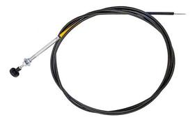 Cabo Acionamento Tomada Forca Cacamba Munck - Botão Preto - 4500mm