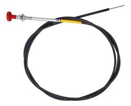 Cabo Acionamento Tomada Forca Cacamba Munck - Botão Vermelho - 4500mm