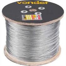 Cabo Aco Af Galvanizado 4,8-3/16 6X7 100M Vonder