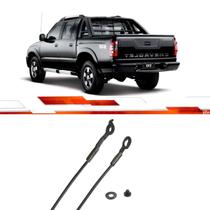 Cabo Aço Tampa Caçamba S10 4P 1995 Até 2011 Ld Com Rebite Arruela Nylon 15726086