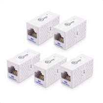Cabo acoplador Ethernet Matters, pacote com 5 unidades Cat 6 de 10 Gbps, listado pela UL Cabo acoplador Ethernet Matters, pacote com 5 unidades Cat 6 de 10 Gbps, listado pela UL