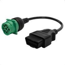 Cabo Adaptador 16 pinos OBD2 Obdii P/ 9 Pinos J1939 Ford Vw