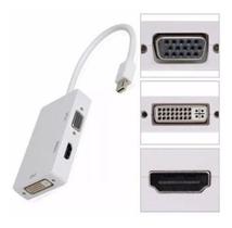 Cabo Adaptador 3x1 Mini Display Port/ Hdmi-dvi-vga