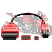 Cabo adaptador AUTEL OBD2 de 6 pinos para motocicletas Euro 5