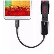 Cabo Adaptador Celular V8 Micro-Usb Conversor OTG Mouse Pen drive Universal Compatível com Motorola Samsung Xiaomi - NOVA