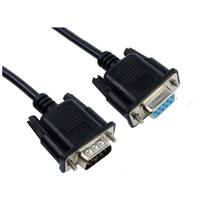 Cabo Adaptador Conversor Db9 Macho X Db9 Fêmea 9 Pinos