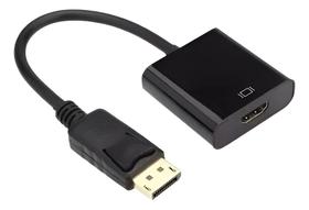 Cabo Adaptador Conversor Display Port Macho Para Hdmi Fêmea