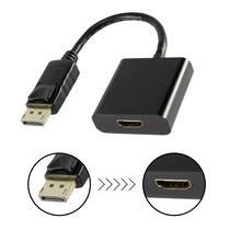 Cabo Adaptador Conversor Displayport Macho P/ HDMI Femea - CTech