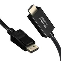 Cabo Adaptador Conversor Displayport Para Hdmi 2m Blindado Cabo Dp Hdmi 2 Metros (M121)